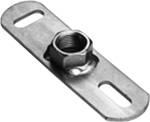 mtrik m10 med rustfri grundflange