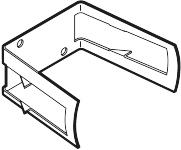 dser sv f plade 13mm for monteringsbjle