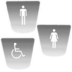 stl rustfri toilet herre drskilt juvel intra