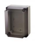 dksel transparent 180x130x100 polycarbonat mnx