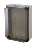 255x180x125 transparent dksel med mnx monteringskasse