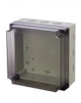180x180x150 transparent dksel med mnx monteringskasse