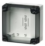 50lt pc95 dæksel røgfarvet polycarbonat 100x100x50 mnx kasse