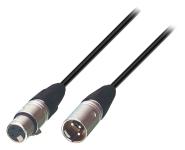 sort m 00 3 hun 3-pin xlr - han 3-pin xlr hjttalerkabel