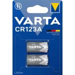 2-bobler v 3 cr123a batteri lithium varta