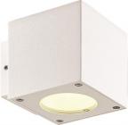 hvid ip54 3000k led 2x3w cube vgarmatur malmbergs