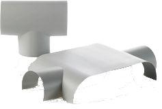 t-stykker pvc